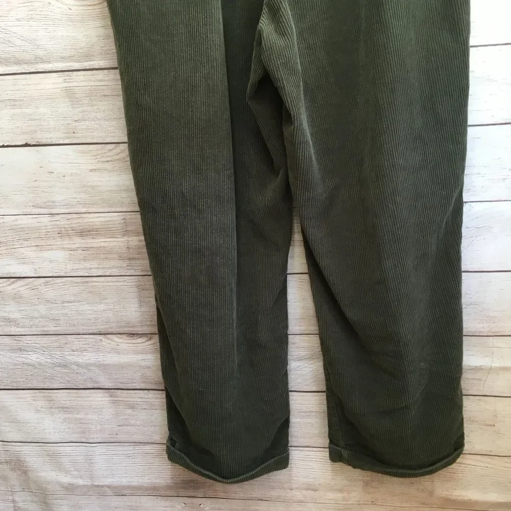 VINTAGE TOMMY HILFIGER‎ PANTS IN GREEN CORDUROY